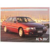 New Original HSV VQ SV-90 Brochure Leaflet