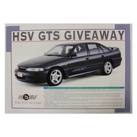 New Original VP HSV GTS Giveaway Flyer Brochure Holden Special Vehicles