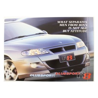New Original HSV VX Clubsport & R8 Brochure