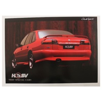 New Original VR HSV Senator 185i/ Clubsport Flyer Brochure