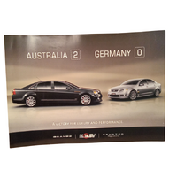New Original HSV Grange Senator Signature A2 Dealership Poster