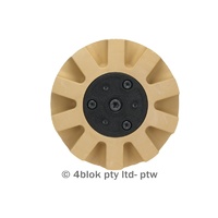 PTW Tools Rubber Eraser Wheel Body Panel Shop Supplies MG-WE4  - 4blok