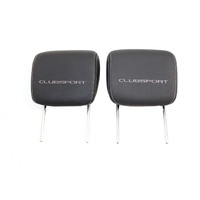 VE HSV Leather Head Rests With Clubsport Logo