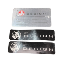 Holden Commodore VT VX VY VZ Holden By Design I.D Tag & Window Decals Black HBD