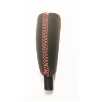 Commodore Holden VT VX VU Grey Pink Stitch Custom Italian Leather auto shifter knob