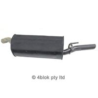 VT VX VY Genuine Standard Rear Muffler Black M NOS