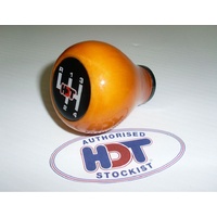 HDT VC 4 Speed Wooden Gear Knob