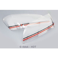 HDT VE Series 2 Headlight Covers Black & Red