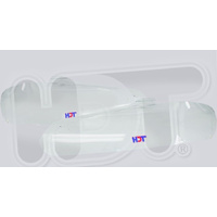 HDT VX Headlight Covers Red & Blue  - 40157X