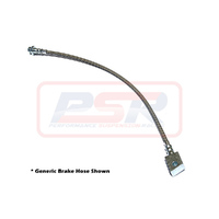 Nissan Navara D22 Rear Braided Extended Brake Hose - SINGLE HOSE