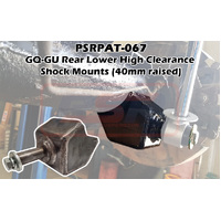 Nissan Patrol GQ-GU Rear Lower High Clearance Shock Mounts (40mm raised)