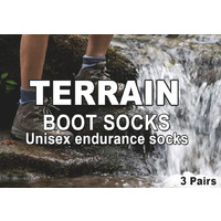 Stockpile Terrain Boot Sock