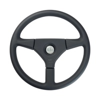 Genuine MOMO Flyer Peter Brock HDT Black Leather 380mm Steering Wheel