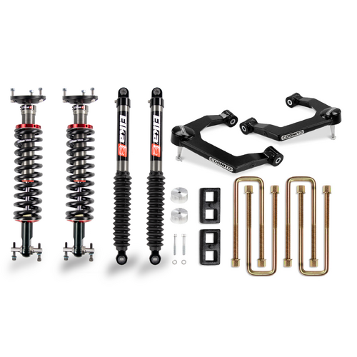 Cognito 3-Inch Performance Level Lift Kit With Elka 2.0 IFP Shocks for 19-24 Chevrolet Silverado 1500