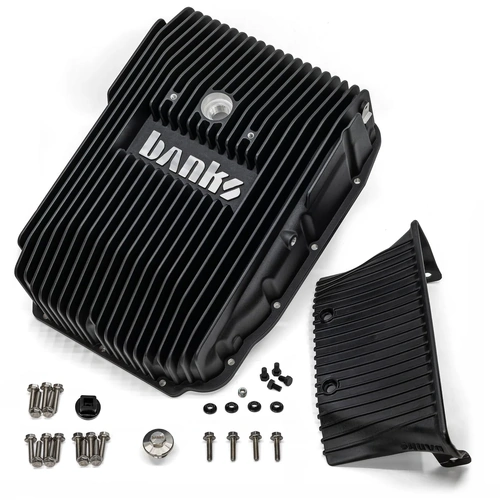 Banks Ram-Air Transmission Pan System, Ram 2500/3500 2007.5-2024, Black