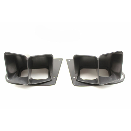 VR VS Door End Air Vent Covers Black 