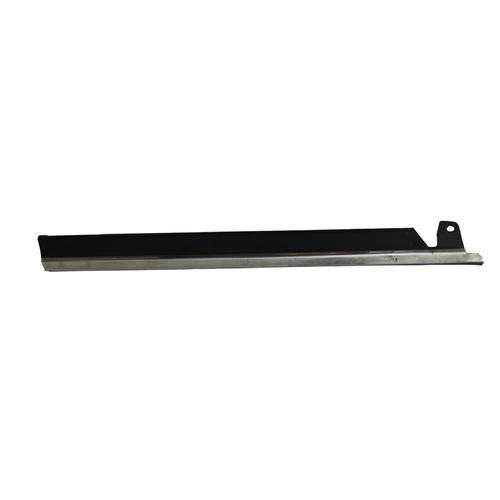 VK LHR Black / Chrome 1/4 Glass Molding