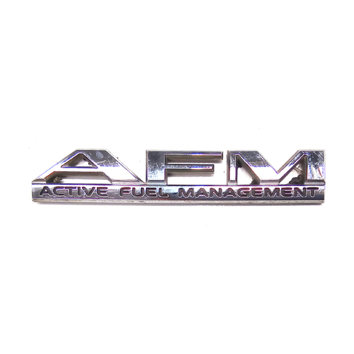 Used VE AFM Active Fuel Management Boot Badge 