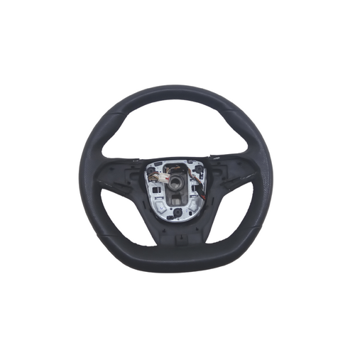 Used VF Jet Black Leather Steering Wheel 