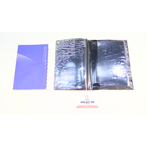 Used VZ Owners Handbook Manual and Wallet Nov 04 Print 2 