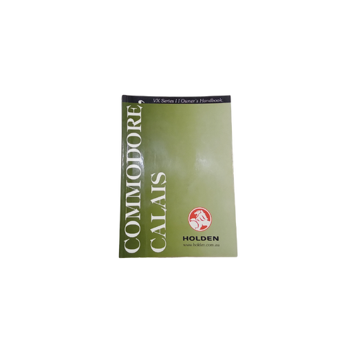 Used VX Owners Handbook Manual July 01 Print 1 