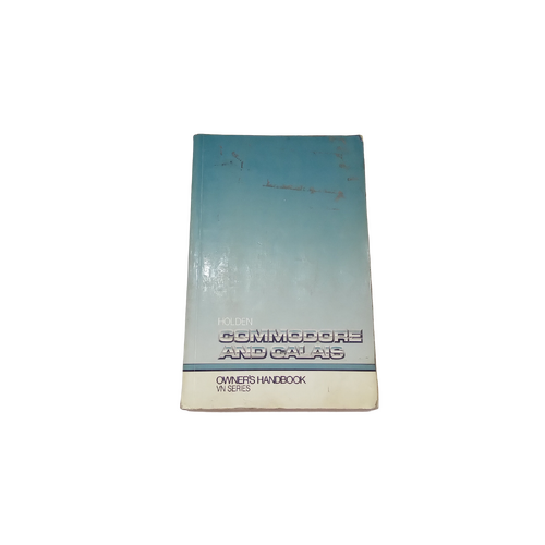 Used VN Owners Handbook Manual Jan 1989 Print 3 