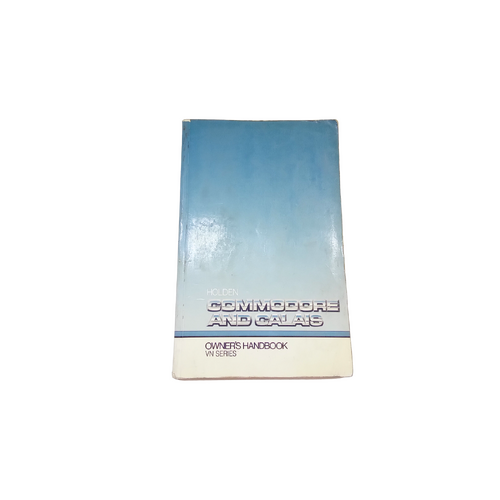 Used VN Owners Handbook Manual Jan 1989 Print 3 