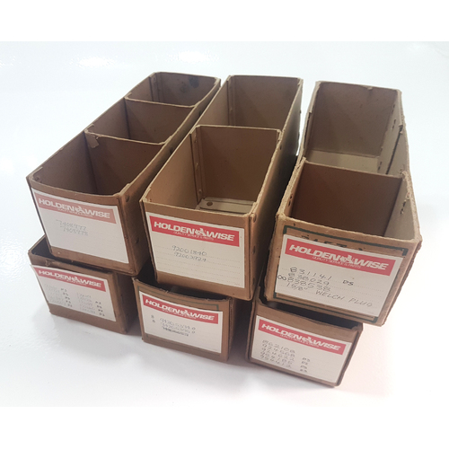 Used VN VP VR VS Ex Holden Dealer Parts Boxes x6 