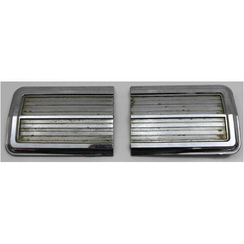 Used Holden HK Kingswood Chrome Boot Lid Tail Light Extension Moulds 7436719