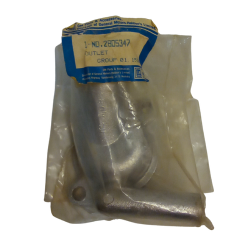NOS Holden HT HG HQ HJ V8 253 308 Single Outlet Thermostat Housing 2805347 GMH