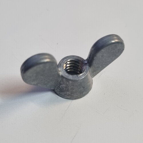 NOS VC VH VK VL 5.0 Litre V8  Carby Air Cleaner Wing Nut 1/4 " 