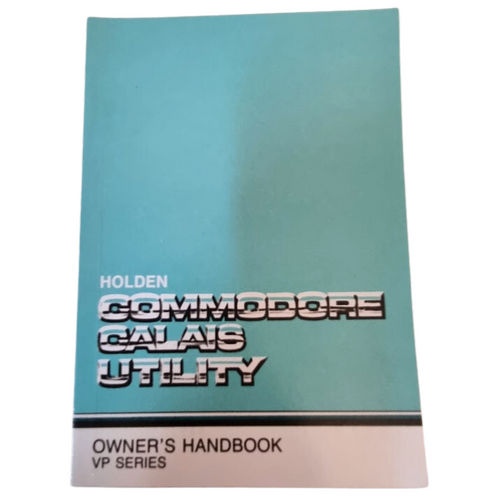 NOS VP Owners Handbook Manual Sep 1994 Print 11 