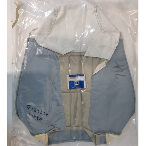 NOS Genuine Holden HJ Sandman Kingswood Front Seat Back Cover Chamois 9932398DV