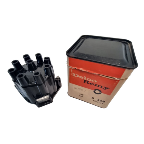 NOS Genuine Delco Remy Chevrolet Distributor Cap D-308 1932018 327 350 SBC GMH