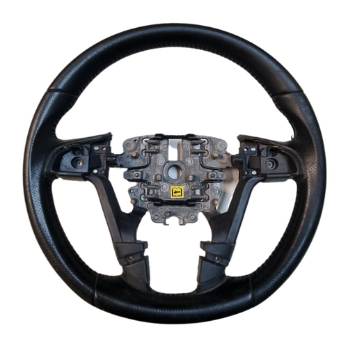 Used VE Onyx Black Leather Steering Wheel 
