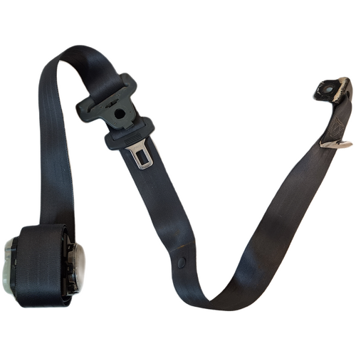 Used VS LHR Left Rear Blue Graphite Seat Belt 