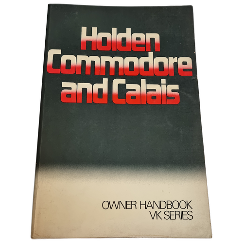 Used VK Owner Handbook May 1984 
