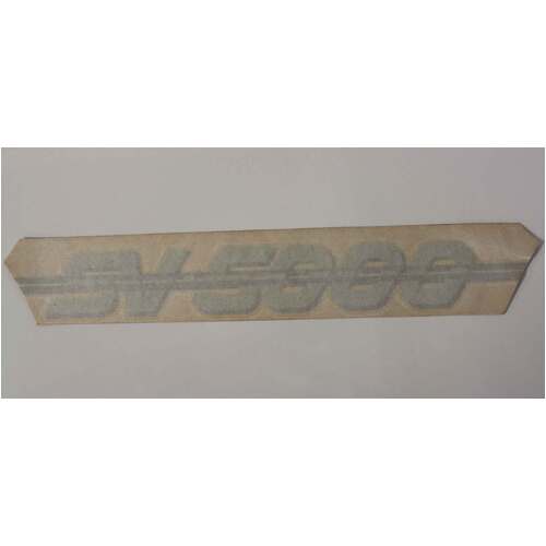 NOS VN SV5000 Silver Genuine Rear Door/ Bumper Decal 