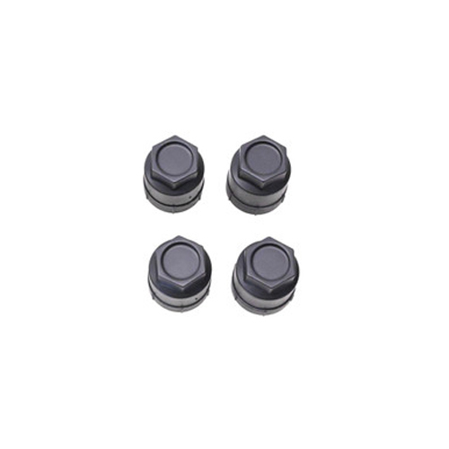 NOS VT VX VY VZ Black Wheel Lock Nut Caps Set of 4 