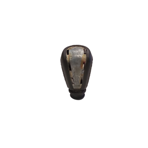 VY VZ V8 Manual Black Leather Shifter Knob Silver Grey Stitch 