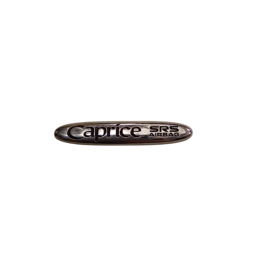 Used WH Chrome Dash Badge SRS Air Bag 