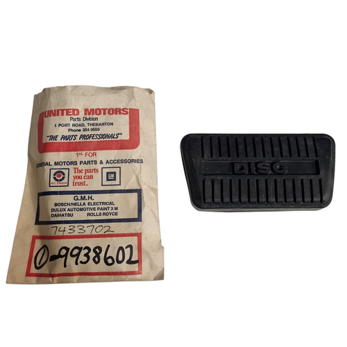 NOS Genuine Disc Brake Automatic Pedal Rubber Pad 