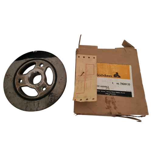 NOS HK-HG HQ-WB 6 Cylinder Harmonic Balancer 