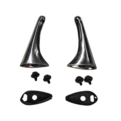 Used HQ HJ HX HZ WB Commercial Door Mirror Stem Pair 