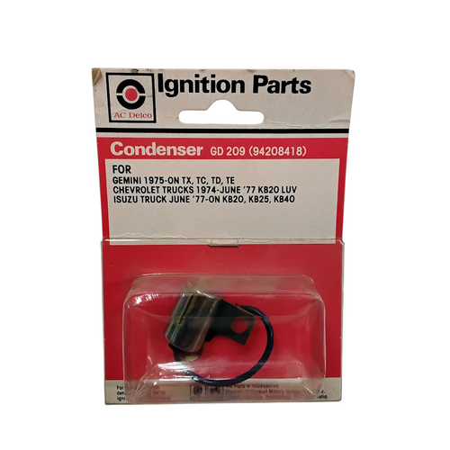 NOS Gemini TX TC TD TE Ignition Distributor Condenser 