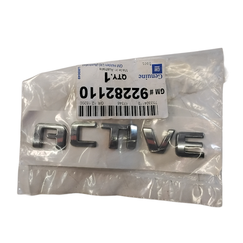 NOS Captiva Trax 2015-2016 Active Badge Emblem 