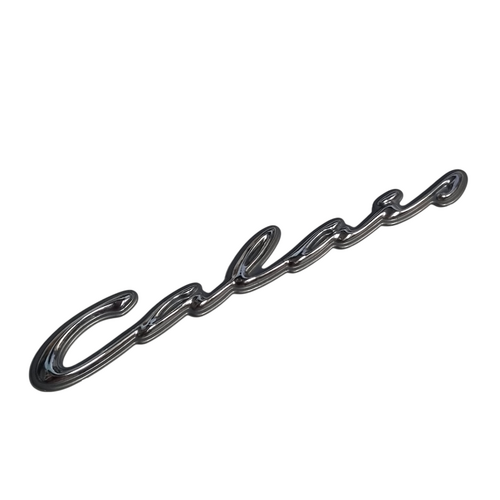 Used VX Calais Chrome Boot Badge Emblem 