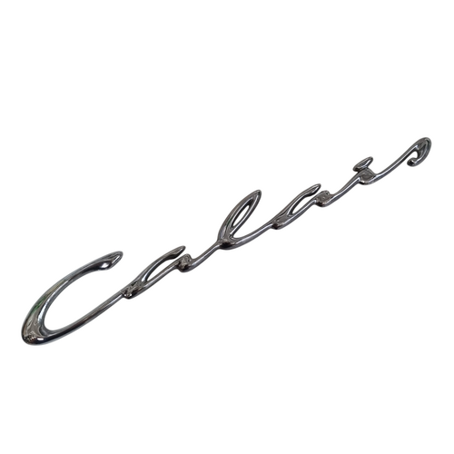 Used VT VX Calais Chrome Rear Side Door Badge Emblem 