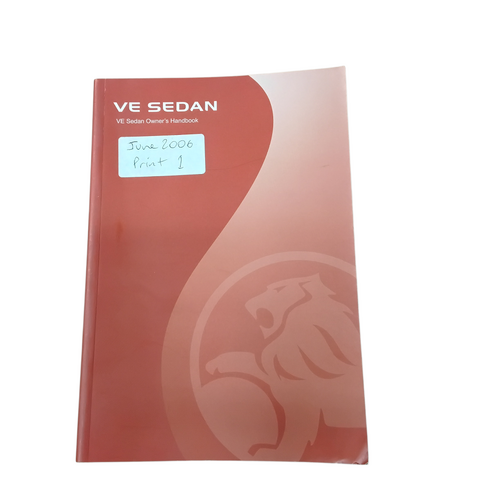 NOS VE Owners Manual Handbook Print 1 06/06 