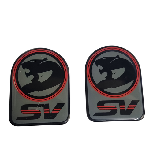 Used SS Group A Walkinshaw Front Guard Badge Emblem Pair SV 